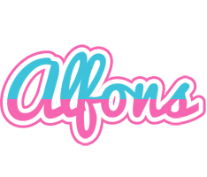 Alfons woman logo