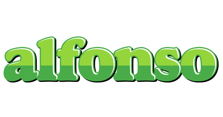 Alfonso apple logo