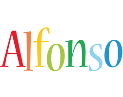 Alfonso birthday logo