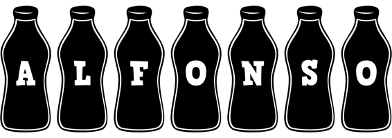 Alfonso bottle logo