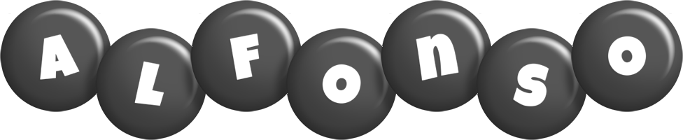 Alfonso candy-black logo