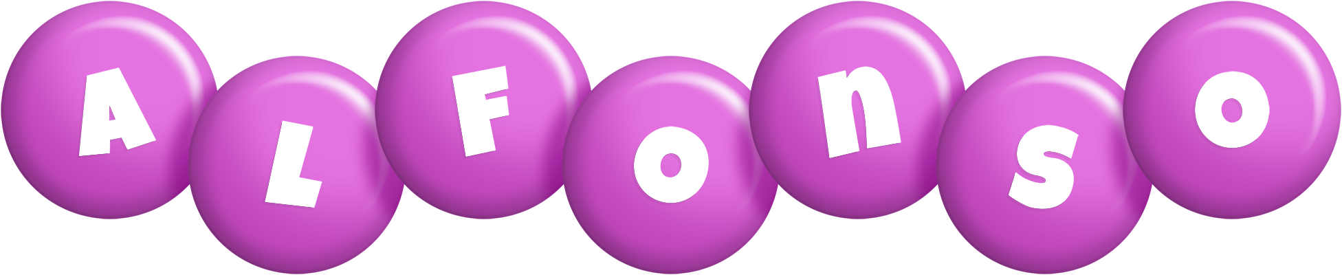 Alfonso candy-purple logo