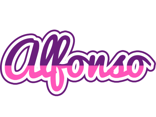 Alfonso cheerful logo