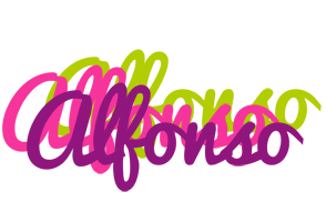 Alfonso flowers logo