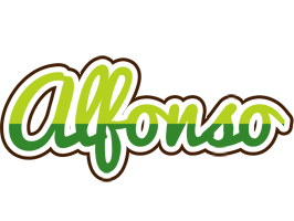 Alfonso golfing logo