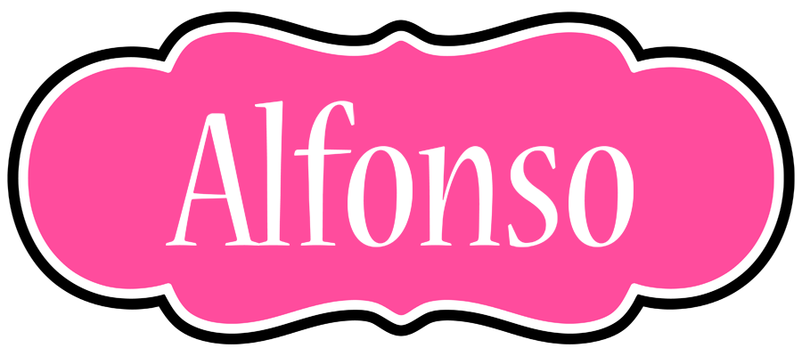Alfonso invitation logo