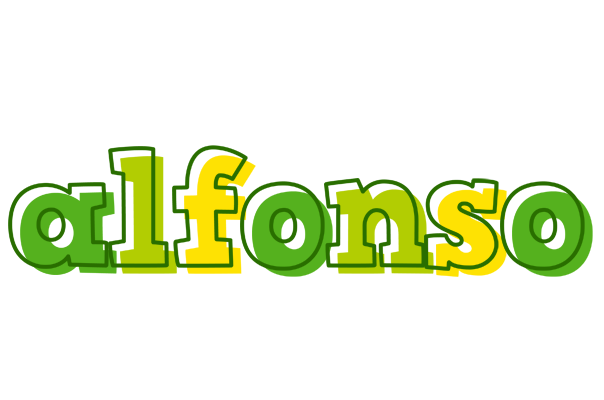 Alfonso juice logo