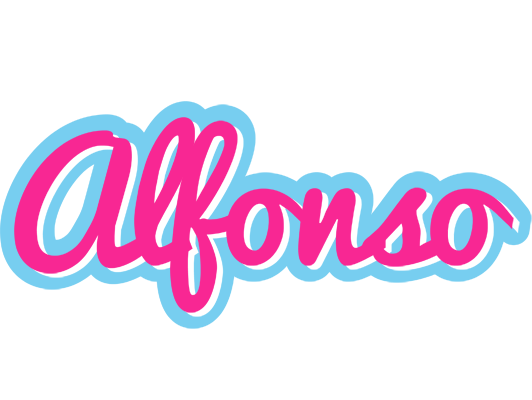 Alfonso popstar logo