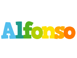 Alfonso rainbows logo