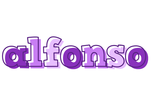 Alfonso sensual logo
