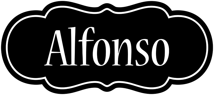 Alfonso welcome logo
