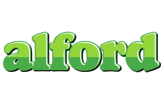 Alford apple logo