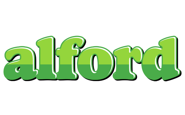 Alford apple logo