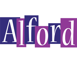 Alford autumn logo