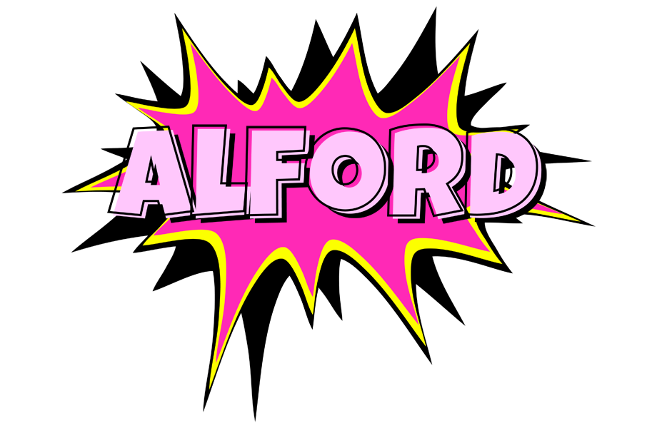 Alford badabing logo