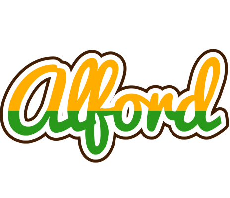 Alford banana logo
