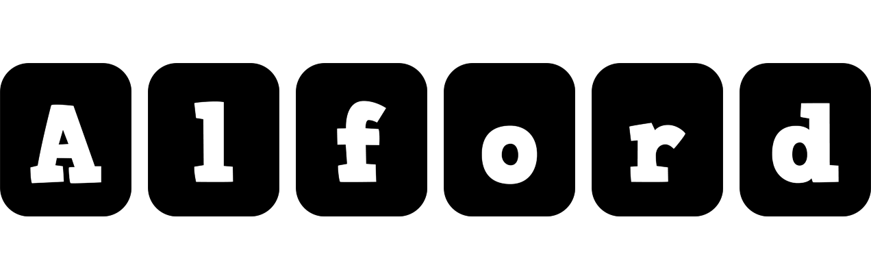 Alford box logo