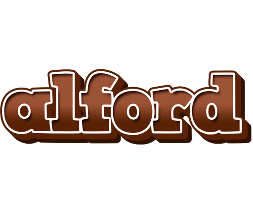Alford brownie logo