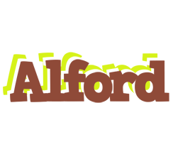 Alford caffeebar logo