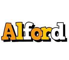 Alford cartoon logo