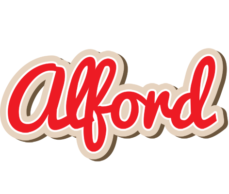 Alford chocolate logo