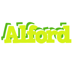 Alford citrus logo