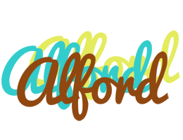 Alford cupcake logo