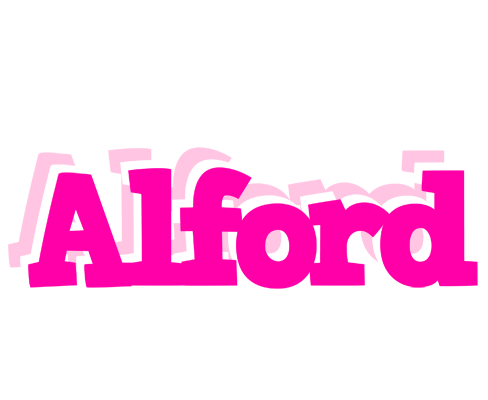 Alford dancing logo