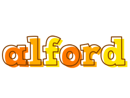 Alford desert logo