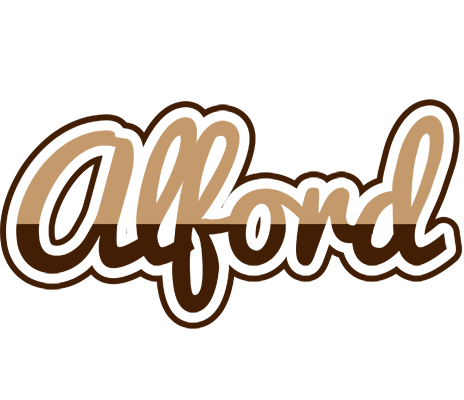 Alford exclusive logo