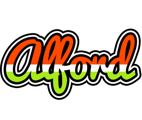 Alford exotic logo