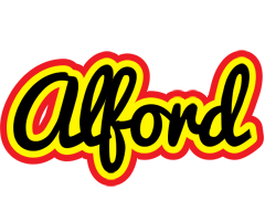 Alford flaming logo