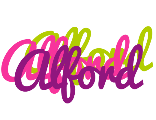 Alford flowers logo