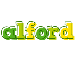 Alford juice logo