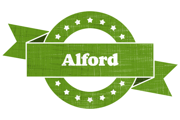 Alford natural logo