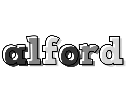 Alford night logo