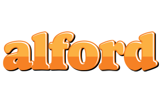 Alford orange logo