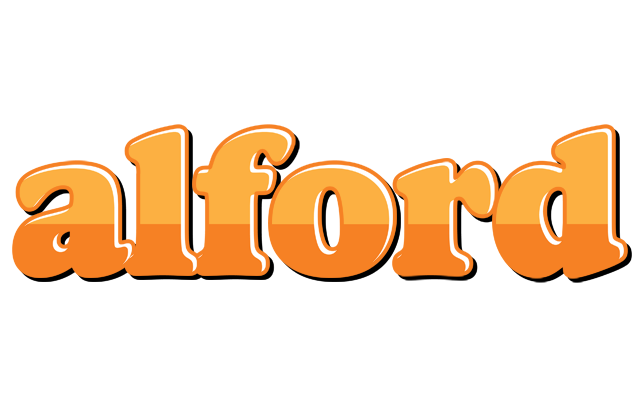 Alford orange logo