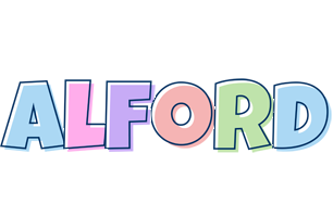 Alford pastel logo