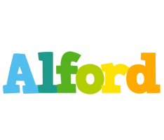 Alford rainbows logo