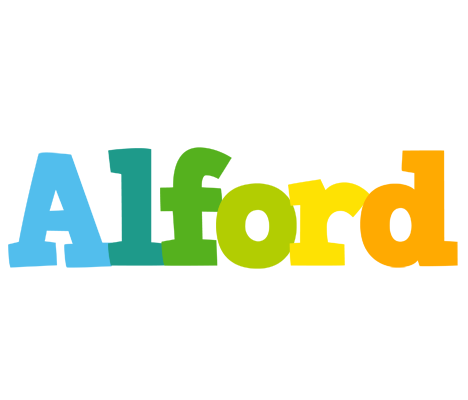 Alford rainbows logo