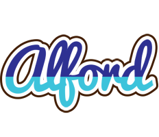 Alford raining logo