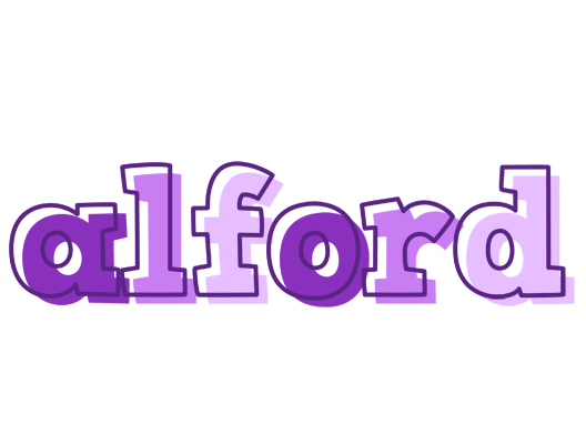 Alford sensual logo