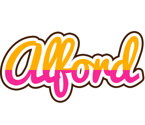 Alford smoothie logo
