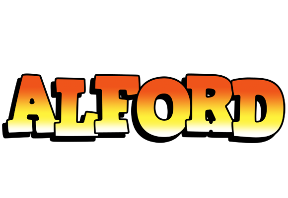 Alford sunset logo