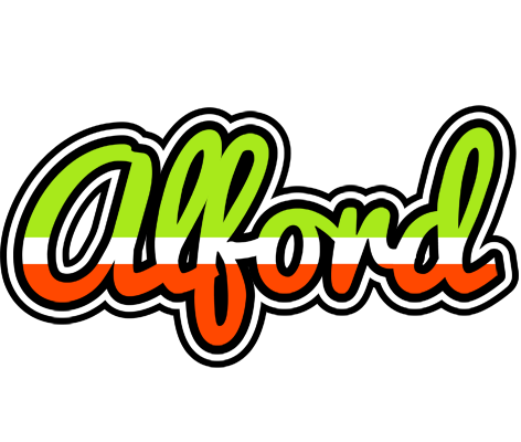 Alford superfun logo