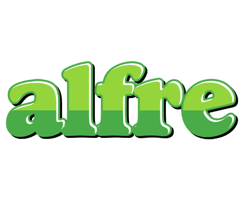Alfre apple logo