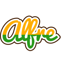 Alfre banana logo