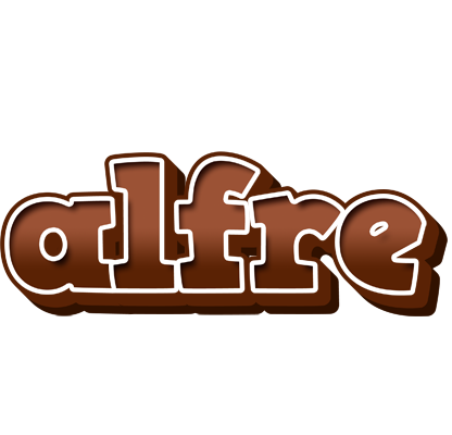 Alfre brownie logo