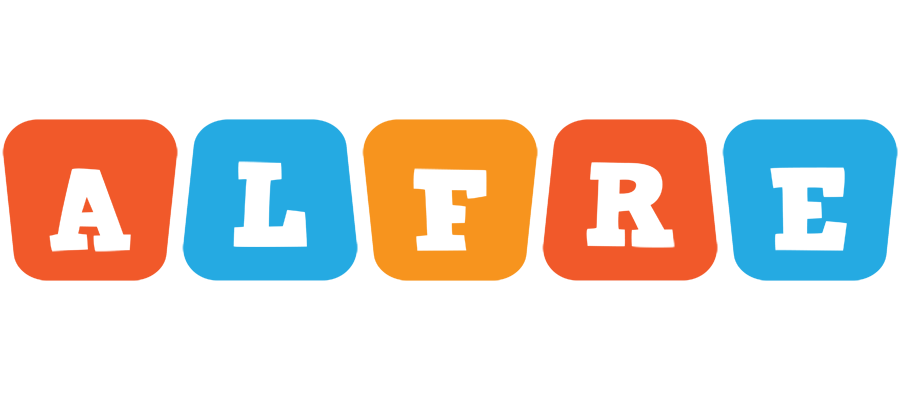 Alfre comics logo